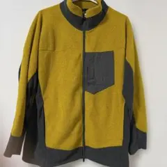 KRIFF MAYER フリースジャケット イエロー/グレー