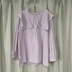 シーズンリーズン　セーラー風長袖ブラウス