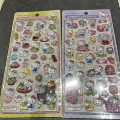 【正規品】キティ ボンドロ　和柄 ボンボンドロップシール 縁起物 和スイーツ