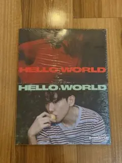 ベッキョンBAEKHYUN HELLOWORLD アルバム未　2種セット