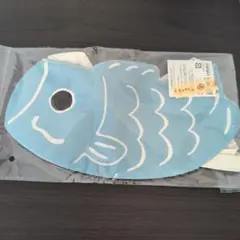 ナチュラルキッチン　青い魚の形の鯉のぼり　ポシェットのサムネイル