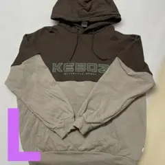 即日発送！keboz パーカー　フーディー　ブラウン　ベージュ