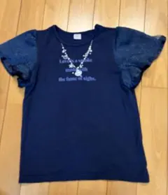 mezzo piano Junior ネイビー Tシャツ Lサイズのサムネイル