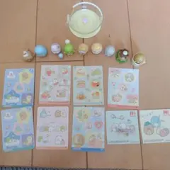 すみっコぐらし フィギュアとシールセット