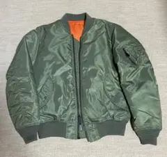 【美品！MA-1フライトジャケット オリーブグリーン サイズXL 】