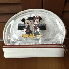 【新品】ディズニーストア　ミッキー　ミニー　30周年　ポーチ　メイク　小物入れ