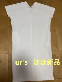 【新品同様】ur's 半袖 カットソー ホワイト Mのサムネイル