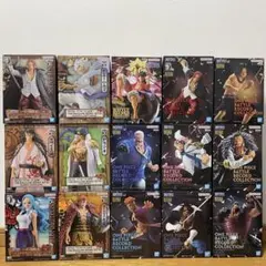 ワンピース DXF バトルレコード フィギュア まとめ売り 15点セット