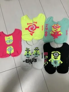 ミニオン　靴下　セット　大人サイズ