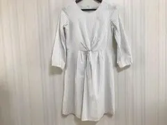 OPAQUE.CLIP ストライプワンピース