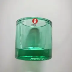 キャンドルホルダー iittala マリメッコ kivi ライトグリーン 廃盤