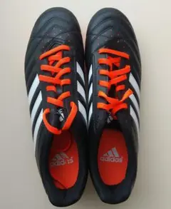 adidas サッカーシューズ 9 (US) ブラック/オレンジ 27.5