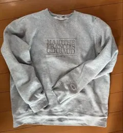 MARITHE FRANCOIS GIRBAUD グレー トレーナー Mサイズ