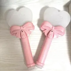 【2本セット】サンリオ　ミラクルギフトパレード　ペンライト　ミラクルハートライト