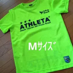 ATHLETA 蛍光イエロー Tシャツ Mサイズ　郵宅