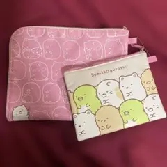 【平成レトロ】『すみっコぐらし』ポーチ大小セット