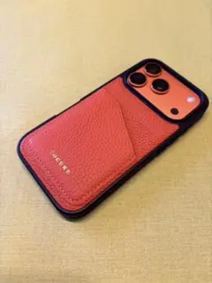 極美品❣️iphone17pro レザーケース