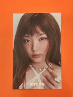 KATSEYE Yoonchaeタレントカード　Nylon ミニトレカ　ユンチェ