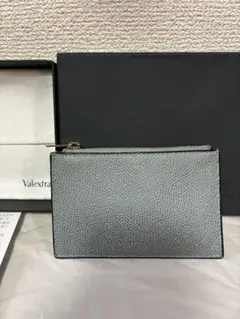 美品Valextra名刺入れ ターコイズブルー メンズ 箱・保存袋付き - メルカリ