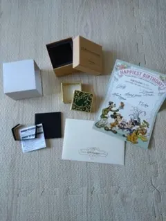 ディズニーランドホテル シャーウッドガーデン 小物入れ＆誕生日メッセージカード