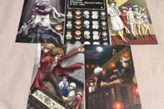 銀魂　ジャケット　坂田銀時　神楽　猿飛あやめ　5枚セット