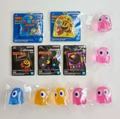 【ナムコ限定】パックマングッズまとめ売り ゴーストクリアフィギュア 他