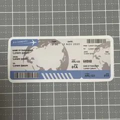 【YY-17】防水ステッカー 旅行 trip 旅券タグ tag チケット 飛行機