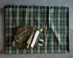 生地 昭和レトロ ワンピース着分 裏地セット