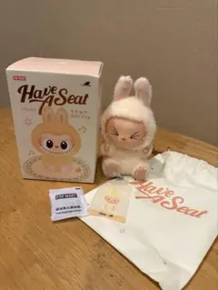 POP MART Have A Seat Labubu ぬいぐるみ