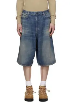 faded demim shortsのサムネイル