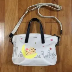 限定品 フルラ イラスト 2WAY バッグ