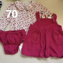 babyGap コーデュロイ ワンピース 3点セット