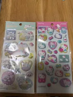 ポップデコパーティーシールキティとシナモン　2セット