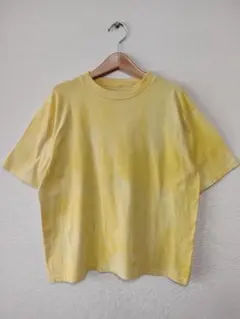 90s USA古着 無地 ブランク 短丈 シングルステッチ Tシャツ