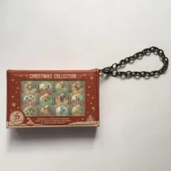 ディズニー　クリスマスコレクション　35周年　カードケース　キーホルダー
