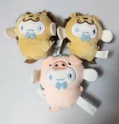 サンリオ シナモロール シナモン どうぶつ着ぐるみマスコット ライオン こぶた