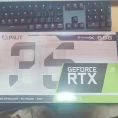 Palit RTX 3050 StormX 6GB ドスパラ限定モデル