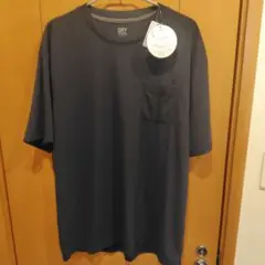 【新品】機能付きダークグレーTシャツ LL