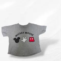 子供　Tシャツ　2枚セット　Disneyコラボ　ミッキーデザインTシャツ
