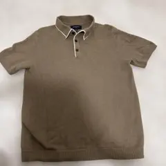 BANANA REPUBLIC ブラウン ポロシャツ M