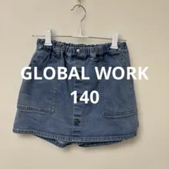 グローバルワーク　140 デニム　スカート　ズボン