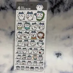 え*ん様 ちいかわ 4サイズステッカー ハチワレ カミオジャパン シール 4si