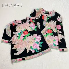 訳あり特価】LEONARD FASHION チュニック 大人気 花柄刺繍 38 - メルカリ