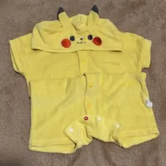 モンポケ ピカチュウロンパース 70～80