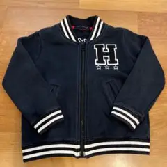 TOMMY HILFIGER ネイビー ジップアップジャケット 4