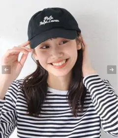 ポロ ラルフ ローレン LOGO CLASSIC キャップ(ブラック)