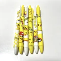 ピカチュウ　ボールペン　未使用　6種セット　ポケモン　文房具　学校　ペン　鉛筆