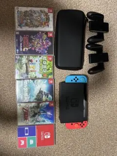 Nintendo Switch 本体 + ゲーム5本セット