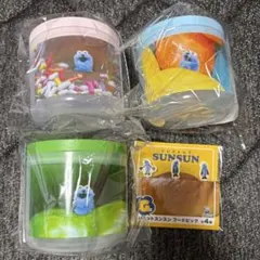 パペットスンスン Happyくじ C賞キャニスター未開封 4点セット