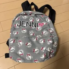 JENNI リュック くま柄 グレーのサムネイル